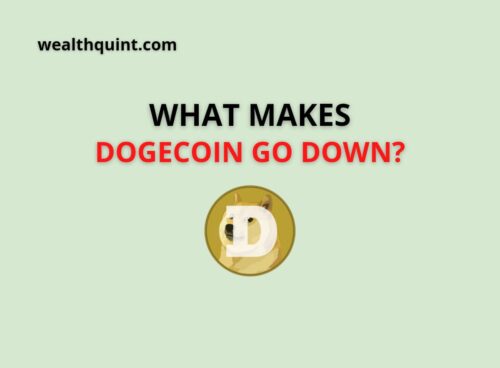 what makes dogecoin go down