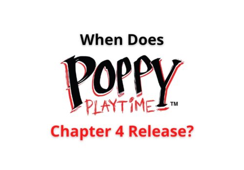 when does poppy playtime chapter 4 release