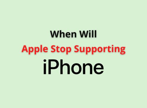 when will apple stop supporting iphone