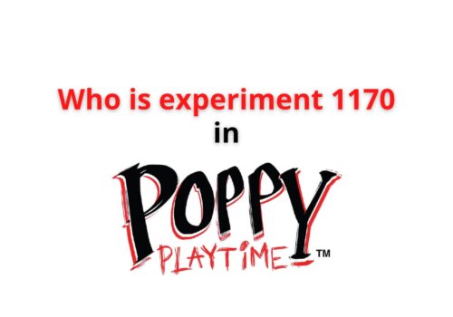 who is experiment 1170 in poppy playtime