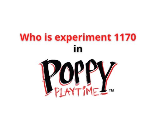 who is experiment 1170 in poppy playtime