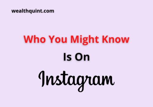 who you might know is on instagram