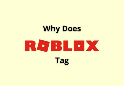 why does Roblox tag