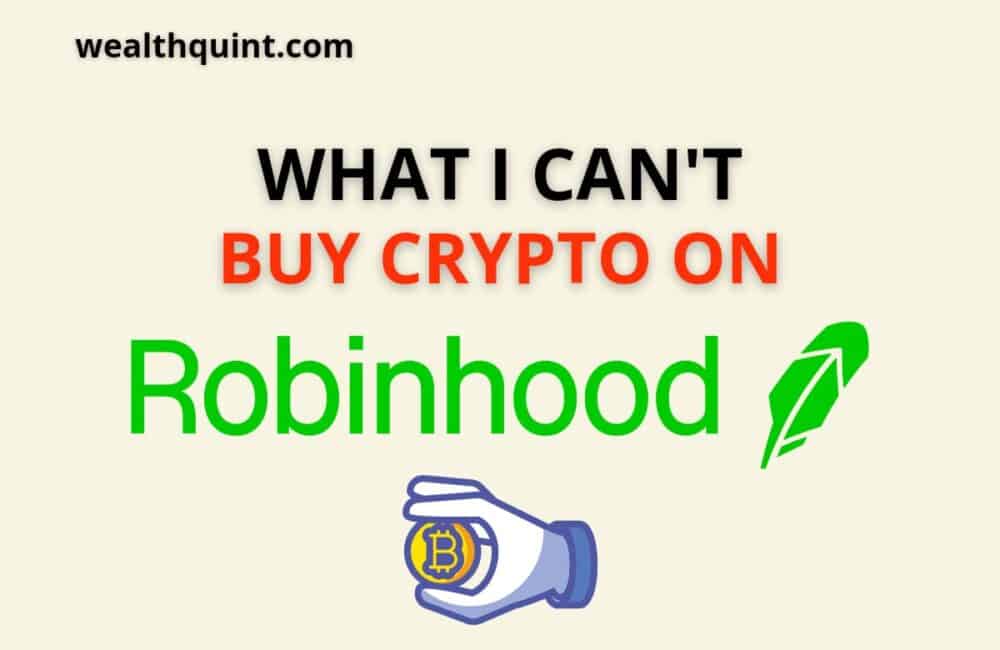 why i can not buy crypto on Robinhood