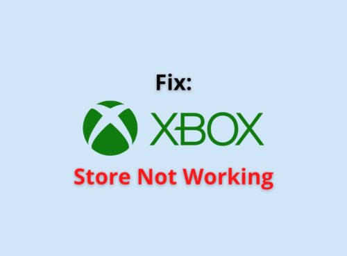 xbox store not working