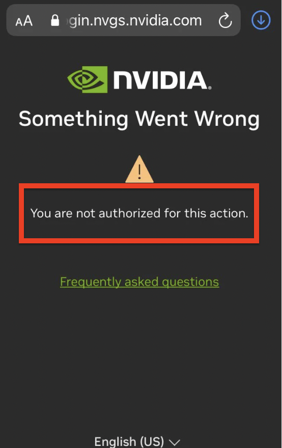 How to Fix "You Are Not Authorized For This Action" on NVIDIA 1 you are not authorized for this action nvidia