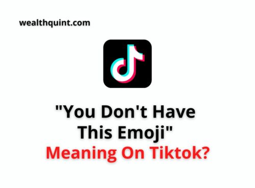 you donr have this imoji tiktok
