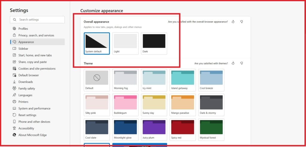 How To Fix Discord QR Code Not Working browser theme change select system default